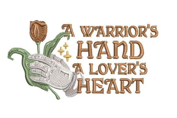 A Warrior's Hand: A Holiday Embroidery Design Review