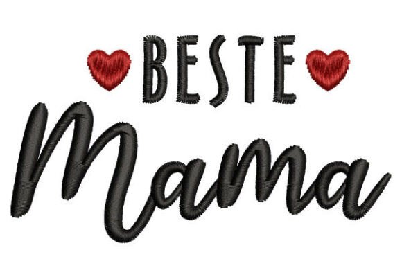 Beste Mama Embroidery Design: A Review for Boutique Apparel