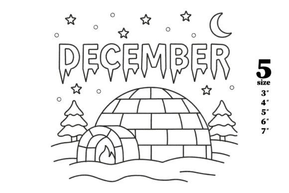 December Embroidery Design: A Cozy, Elegant Keepsake for Handmade Gifts
