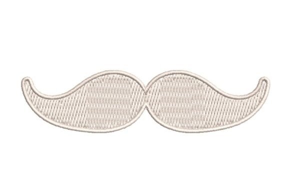 Evaluating the Classic White Moustache Embroidery Design