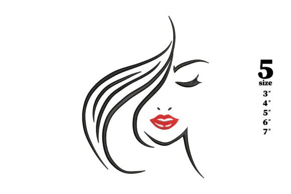 Evaluating Woman Face Embroidery Design for Real Projects