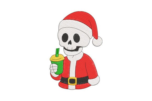 Santa Skeleton Christmas Embroidery Review