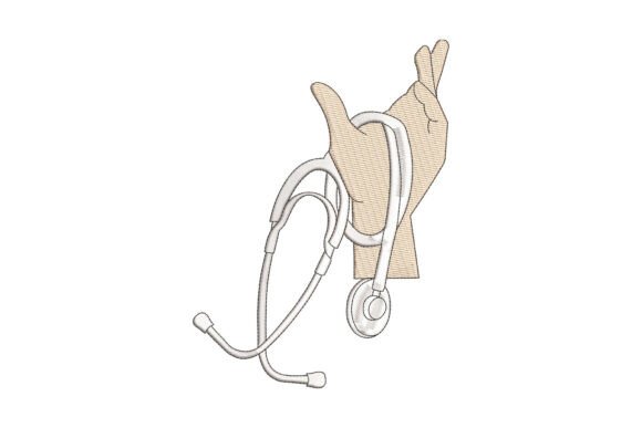Stethoscope Hand Embroidery Design Review for Professional Projects